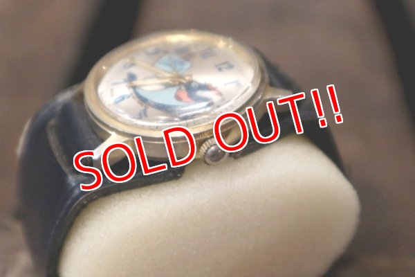 画像3: ct-180801-29 Charlie the Tuna / 1970's Hand- winding type watch