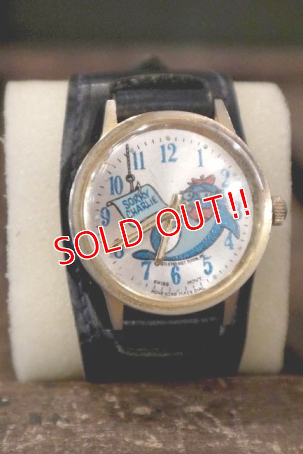 画像2: ct-180801-29 Charlie the Tuna / 1970's Hand- winding type watch