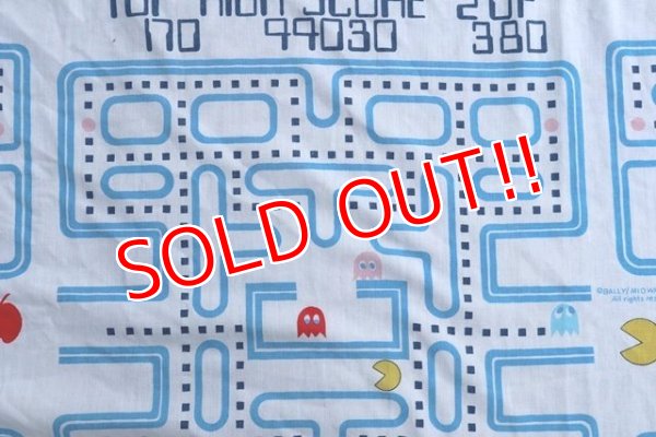 画像4: ct-1807001-21 Pac-Man / 1980's Flat Sheet (Twin Size)