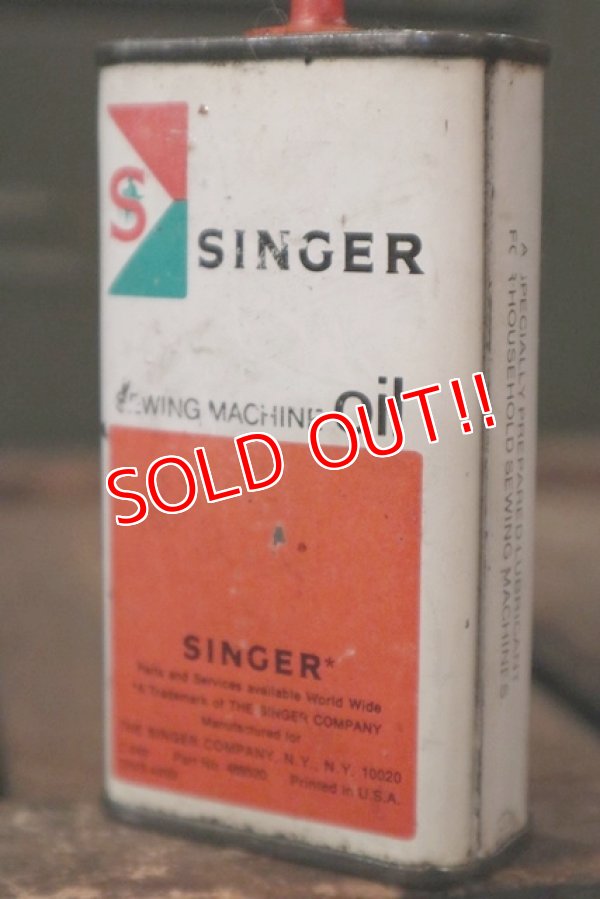 画像4: dp-180701-39 Singer / Vintage Sewing Machine Handy Oil Can