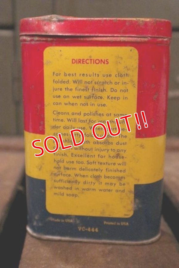 画像5: dp-180801-32 Chrysler Mopar / 1950's Polishing Cloth Can