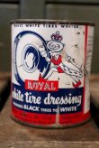 画像1: dp-180801-40 Royal / 1940's-1950's White Tire Dressing Can