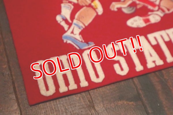 画像4: dp-180801-72 OHIO STATE UNIVERSITY / Vintage Football Banner