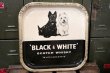 画像1: dp-180801-44 Black & White Scotch Whisky / Vintage Tin Tray