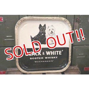 画像: dp-180801-44 Black & White Scotch Whisky / Vintage Tin Tray