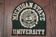 画像1: dp-180801-74 MICHIGAN STATE UNIVERSITY / Vintage Patch