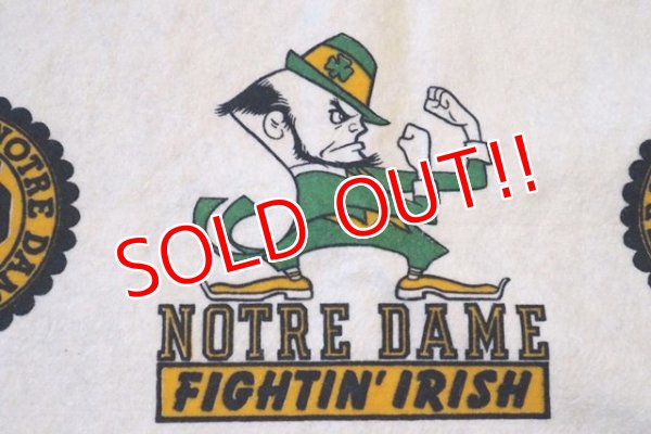画像3: dp-180801-110 University of Notre Dame / Fighting Irish Blanket