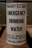 画像1: dp-180801-41 Emergency Drinking Water / 1950's Can