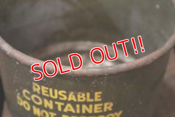 画像3: dp-180801-47 U.S.ARMY / Industrial Metal Container 