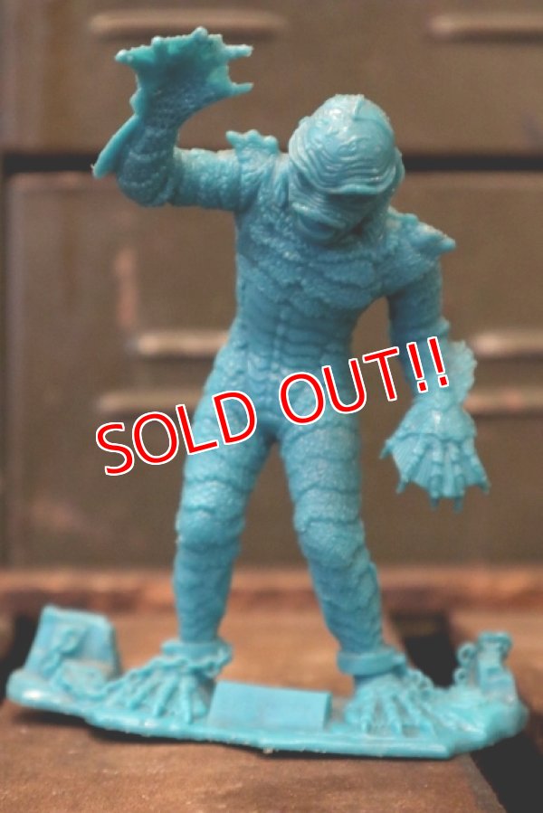 画像1: ct-180801-81 Creature from the Black Lagoon / MARX 1960's Figure (Green)