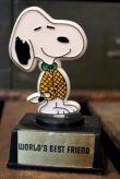 画像1: ct-180801-49 Snoopy / AVIVA 1970's Trophy "World's Best Friend"