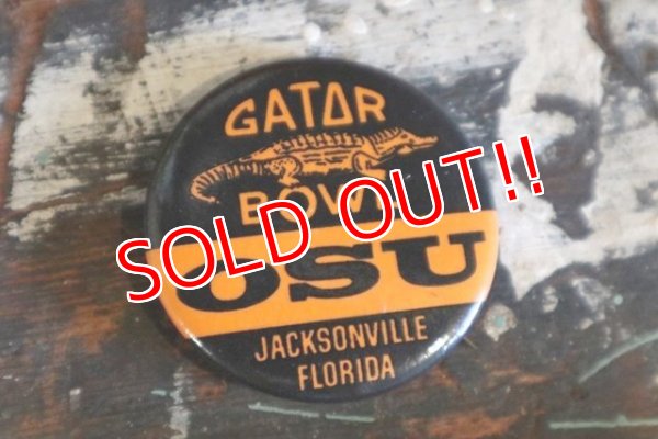 画像1: dp-180801-76 Gator Bowl OSU / Vintage College Pinback