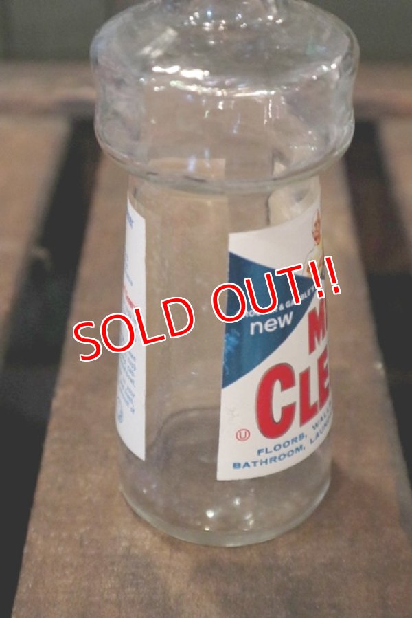 画像6: dp-180801-55 Mr.Clean / 1950's all-purpose Cleaner Bottle