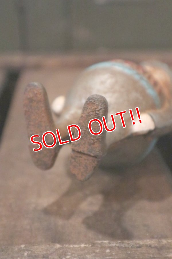 画像7: dp-180901-11 GIVE BILLY / 1920's-1930's Cast-Iron Coin Bank