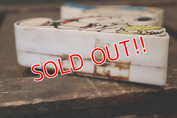 画像7: ct-180901-163 Snoopy & Charlie Brown / 1970's Portable Radio 【JUNK】