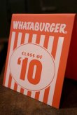 画像3: dp-180801-54 Whataburger / Class of 10 Plastic Sign