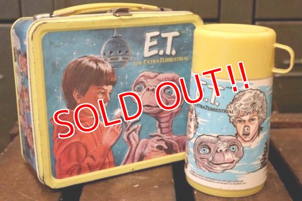 画像1: ct-180901-153 E.T. / Aladdin 1980's Metal Lunchbox