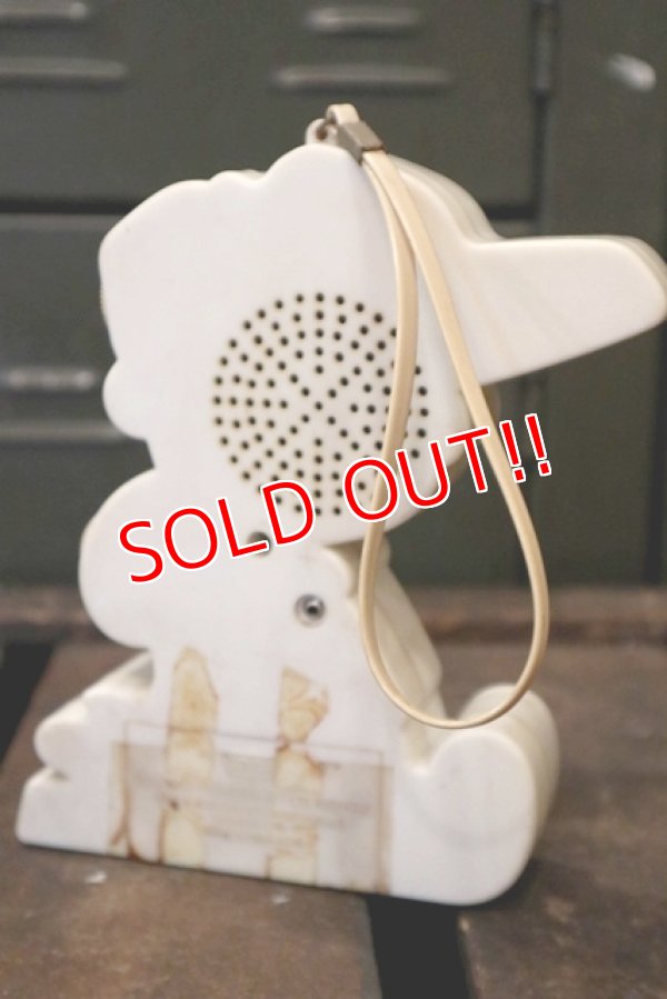 画像5: ct-180901-163 Snoopy & Charlie Brown / 1970's Portable Radio 【JUNK】