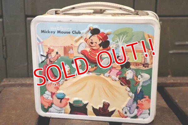 画像1: ct-180901-155 Mickey Mouse Club / Aladdin 1970's Metal Lunchbox