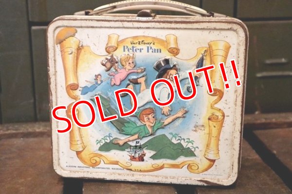 画像1: ct-180901-154 Peter Pan / Aladdin 1960's Metal Lunchbox