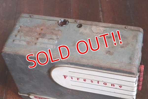 画像8: dp-180901-08 Firestone Air Chief / 1940's Tube Radio