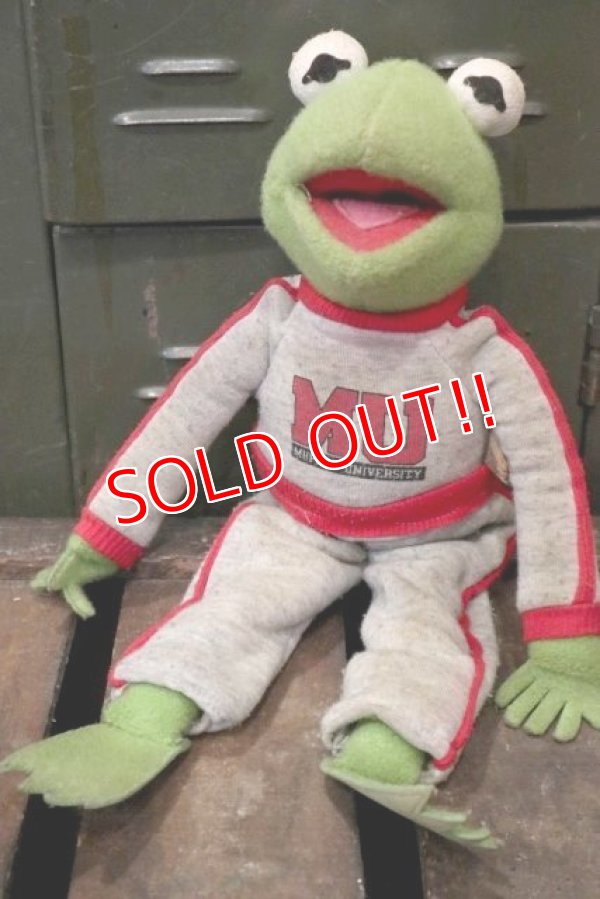 画像1: ct-180901-174 Kermit / 1990's Muppet University Plush Doll