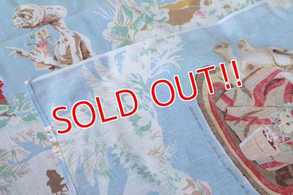 画像8: ct-180901-166 E.T. / 1980's Flat Sheet (Twin)