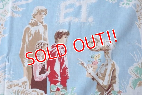 画像4: ct-180901-166 E.T. / 1980's Flat Sheet (Twin)