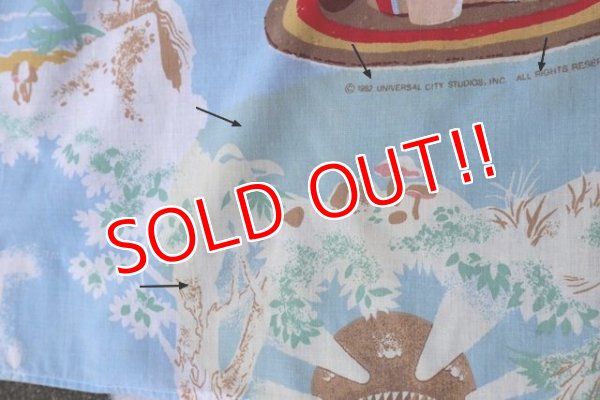 画像6: ct-180901-166 E.T. / 1980's Flat Sheet (Twin)