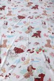 画像2: ct-180901-169 Pound Puppies / 1980's Flat Sheet (Twin)