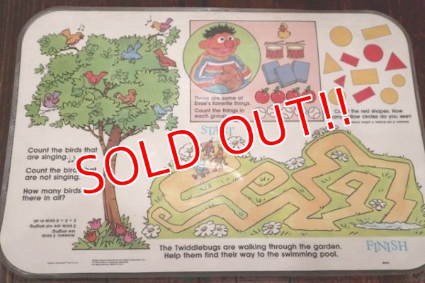 画像4: ct-180901-218 SESAME STREET / 1990's Place Mat
