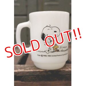画像: ct-180901-223 Snoopy / Anchor Hocking 1970's-1980's Good Day 9oz Mug