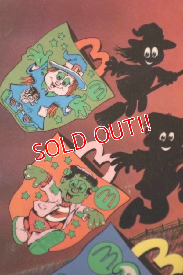 画像2: ad-813-06 McDonlad's / 1991 McBOO BAGS Happy Meal Translite
