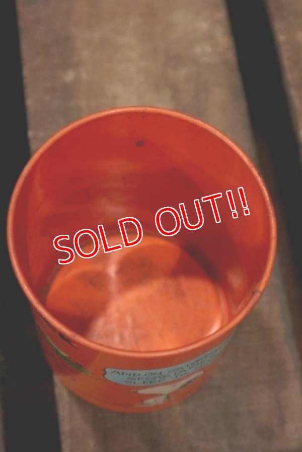 画像7: ct-180901-221 Snoopy / 1970's Tin Can