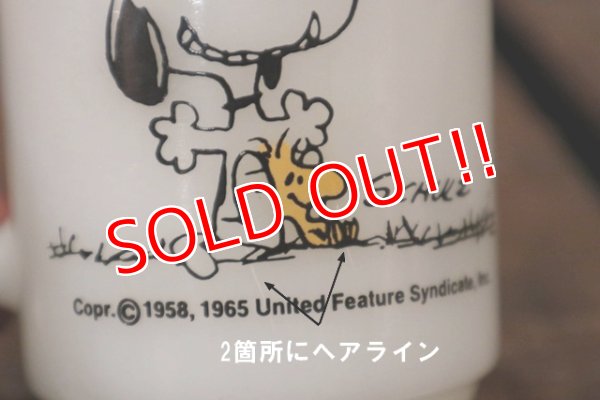 画像7: ct-180901-223 Snoopy / Anchor Hocking 1970's-1980's Good Day 9oz Mug