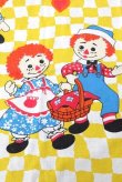 画像1: ct-180901-167 Raggedy Ann & Andy / 1980's Flat Sheet (Twin)