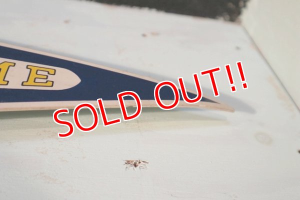 画像5: dp-180801-93 University of Notre Dame / 1970's Pennant Wall Clock