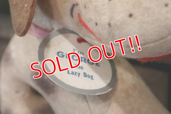 画像5: dp-180901-15 "I'm GEORGE the Lazy Dog" 1950's Doll