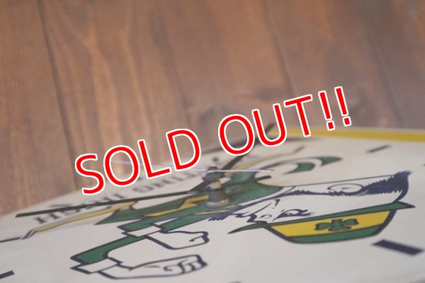 画像6: dp-180801-93 University of Notre Dame / 1970's Pennant Wall Clock