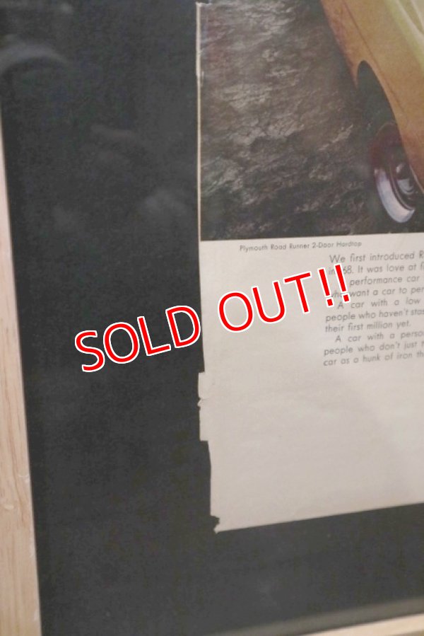 画像5: ct-180901-227 Chrysler Plymouth Road Runner / 1970's Advertising