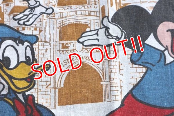 画像7: ct-180901-171 Walt Disney World / 1970's-1980's Fabric