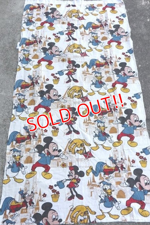 画像1: ct-180901-171 Walt Disney World / 1970's-1980's Fabric