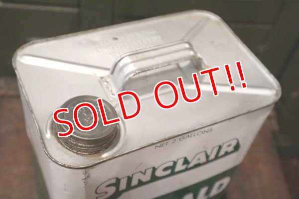 画像8: dp181001-02 SINCLAIR / EMERALD AUTO OIL 1960's 2 Gallons Can