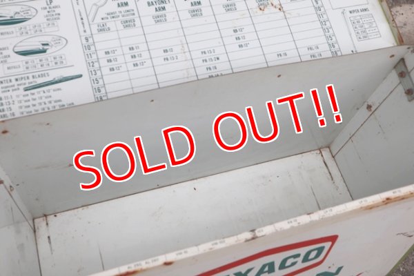 画像10: dp-181001-04 TEXACO / 1960's Wiper Blade Cabinet