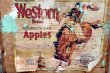 画像1: dp-181001-01 Western Brand / Washington State Apples Vintage Wood Box