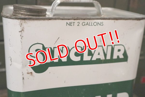 画像3: dp181001-02 SINCLAIR / EMERALD AUTO OIL 1960's 2 Gallons Can