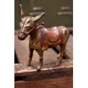 画像: dp-180901-22 late 1800's〜early 1900's Penny Bank "Donkey"