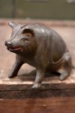 画像1: dp-180901-21 late 1800's〜early 1900's Penny Bank "Pig"