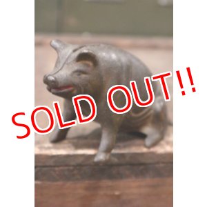 画像: dp-180901-21 late 1800's〜early 1900's Penny Bank "Pig"