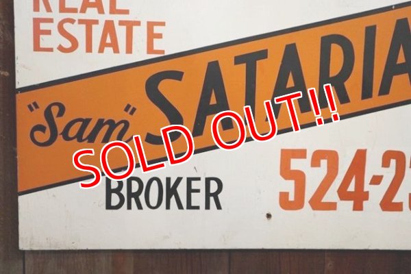 画像2: dp-181001-08 REAL ESTATE FOR SALE Wood Sign